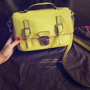 Kate Spade Cross-body bright yellow bag